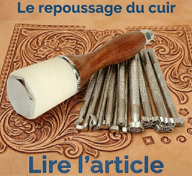 Le repoussage du cuir